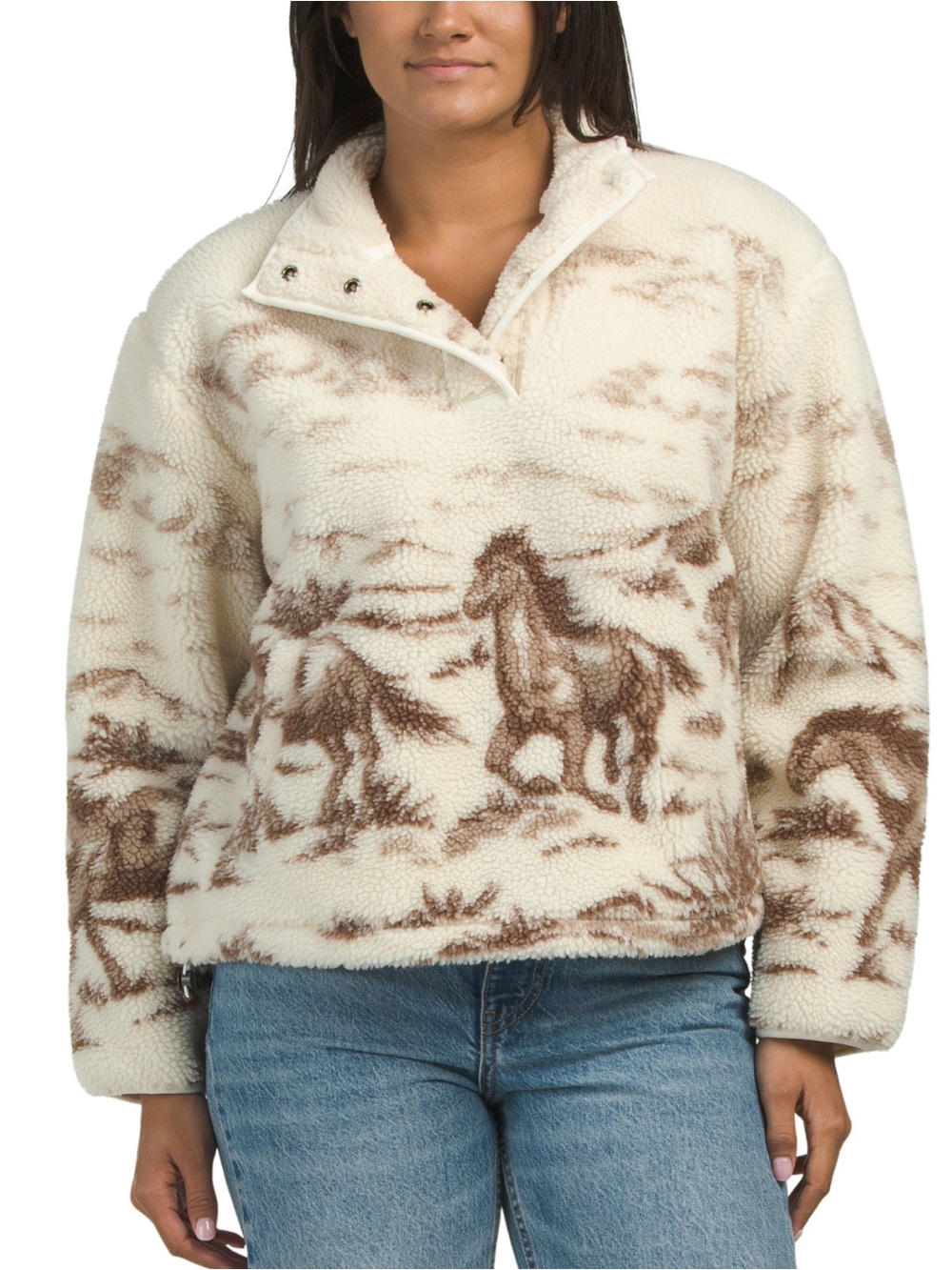 Levi's Kasey Sherpa Pullover Jacket
